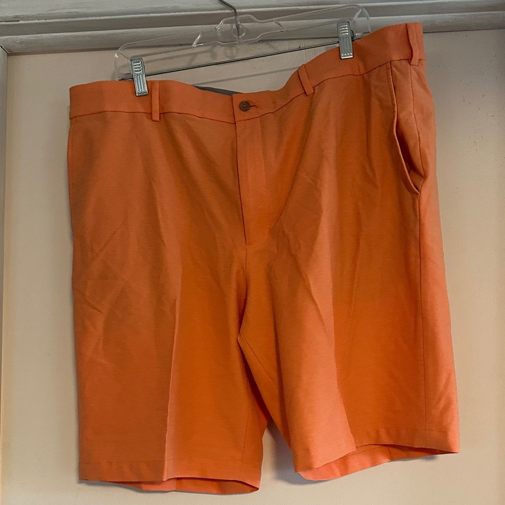 Walter Hagen Men's Orange Golf Shorts 40